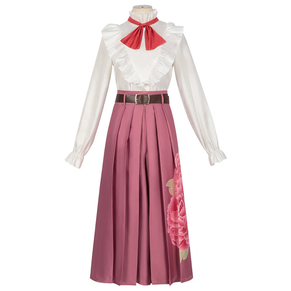 Adult Nezuko Cosplay Costume Halloween Cosplay Outfit Kinomo Dress Full Set For Role Play 2 Adult Nezuko Cosplay Costume Halloween Cosplay Outfit Kinomo Dress Full Set For Role Play - Image 2