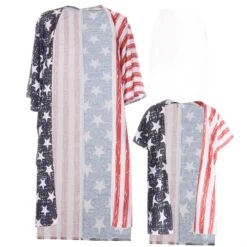 Kids Adults American Flag Outfit Mommy And Me July 4th Costume Kimono Tops For Carnival 19 Kids Adults American Flag Outfit Mommy And Me July 4th Costume Kimono Tops For Carnival -Sun Baby Sales Store main 05 0901d9eb 2c00 49a3 8bbc c285ae0ff0d4