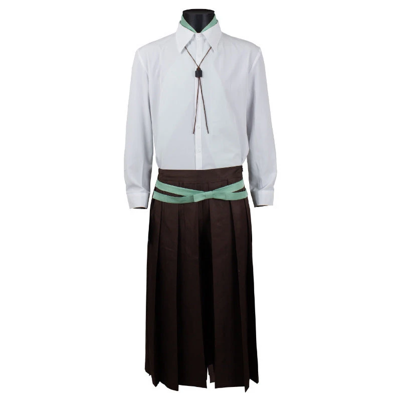 Adult Tanjiro Cosplay Costume Halloween Carnival Outfit Men Kinomo Full Set 2 Adult Tanjiro Cosplay Costume Halloween Carnival Outfit Men Kinomo Full Set - Image 2