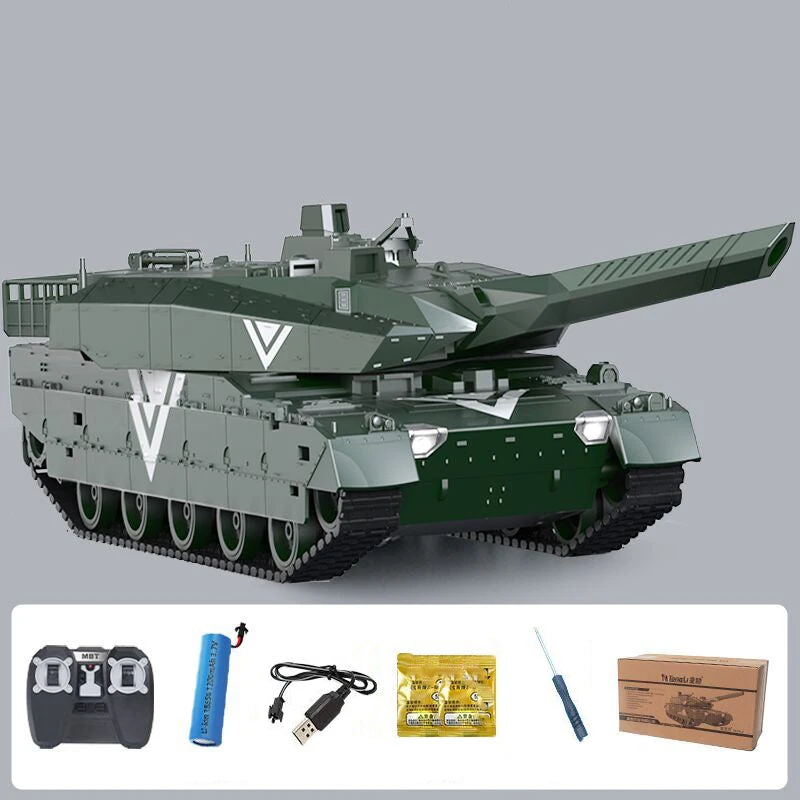 12CH Remote Control Tank 360° Rotation Water Bullets Tank 4WD Tracked Combat Vehicles 2 12CH Remote Control Tank 360° Rotation Water Bullets Tank 4WD Tracked Combat Vehicles - Image 2