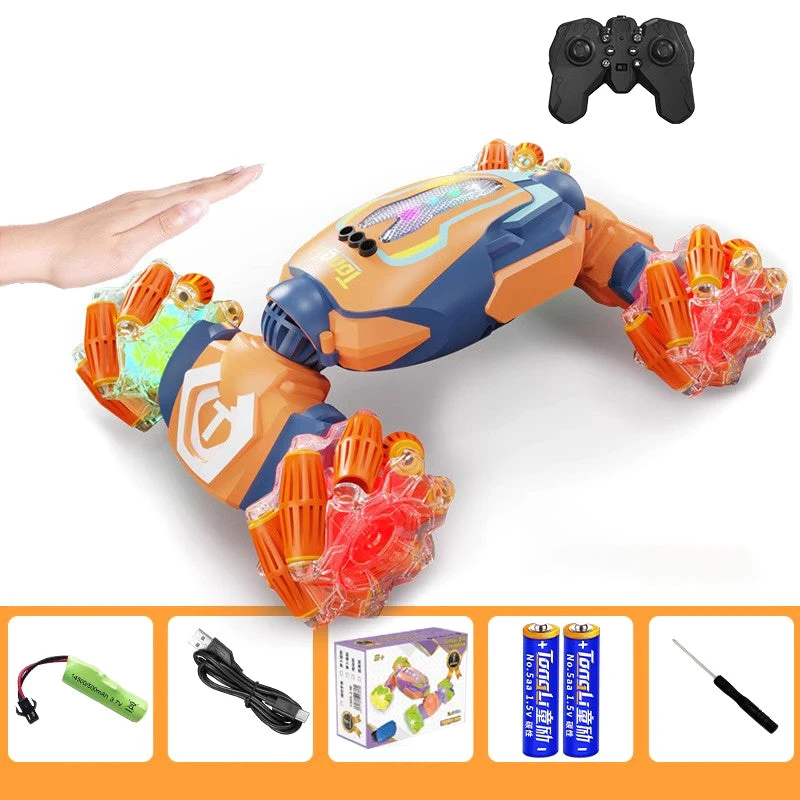 2.4G Remote Control Stunt Car 360° Twisting Car Dual Control With Cool Light 1 2.4G Remote Control Stunt Car 360° Twisting Car Dual Control With Cool Light