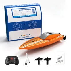 Kids Remote Control Boat 2.4G RC Rolling Stunt Boat Two Speeds Adjustable Speedboat -Sun Baby Sales Store main 09 4eea1208 a275 4b6d 8bd7 65cdf0d85f5b