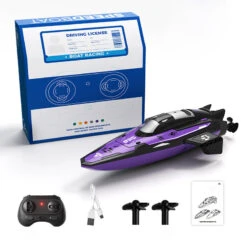 Kids Remote Control Boat 2.4G RC Rolling Stunt Boat Two Speeds Adjustable Speedboat -Sun Baby Sales Store main 11 98f67a91 02fb 4f87 a0a9 4995076740df