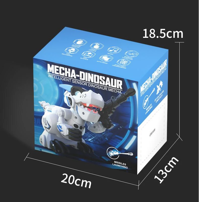 2.4G Remote Control Dinosaur Intelligent Induction Dinosaur Recording Kids Interactive Early Education Toy 10 2.4G Remote Control Dinosaur Intelligent Induction Dinosaur Recording Kids Interactive Early Education Toy - Image 10