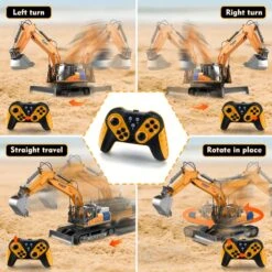 2-in-1 RC Excavator Bulldozer 15CH Alloy RC Engineering Vehicle With Spray & Light -Sun Baby Sales Store main 1 a96e9f3e dc6f 46aa 8054 f33bab3798b8