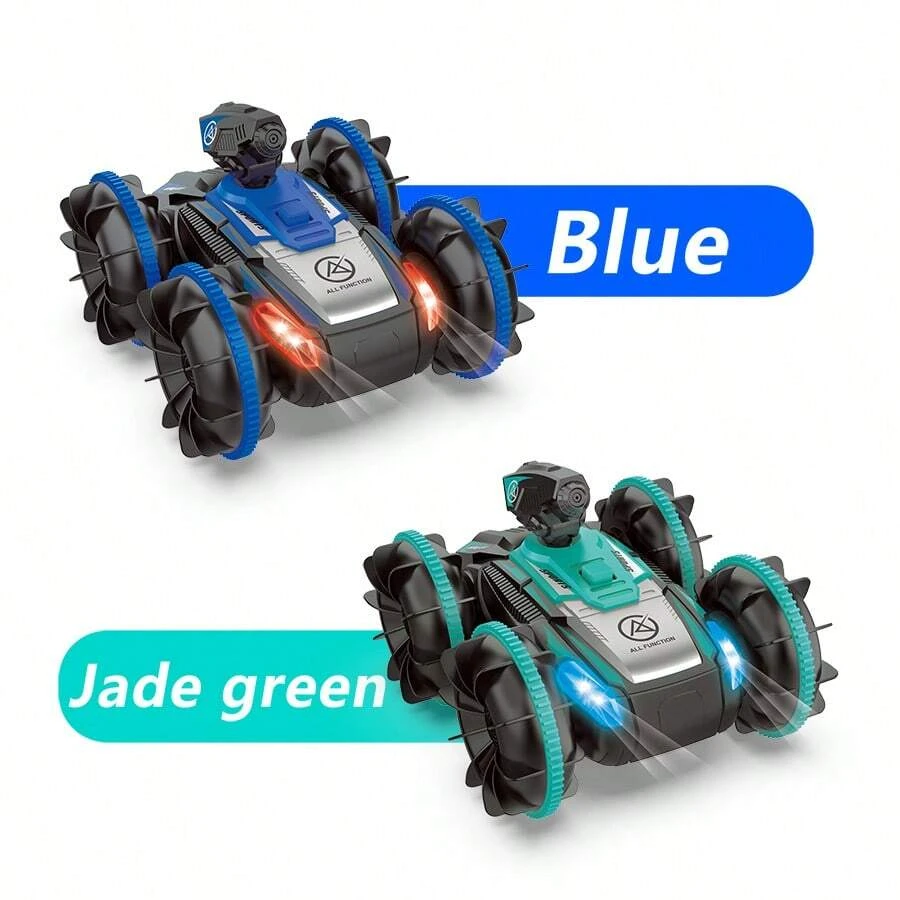 2.4G Amphibious Vehicle Dual Mode Water Column Car 360° Rotation Waterproof RC Car For Kids 9 2.4G Amphibious Vehicle Dual Mode Water Column Car 360° Rotation Waterproof RC Car For Kids - Image 9