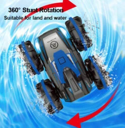 2.4G Amphibious Vehicle Dual Mode Water Column Car 360° Rotation Waterproof RC Car For Kids 13 2.4G Amphibious Vehicle Dual Mode Water Column Car 360° Rotation Waterproof RC Car For Kids -Sun Baby Sales Store main 2 3aaf40db c9b8 47f7 8f6f 647bcc8d04f1