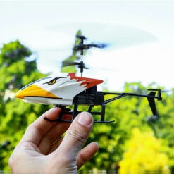 Remote Control Helicopter 2CH Cartoon RC Aircraft With Light Kids Plane Toys 12 Remote Control Helicopter 2CH Cartoon RC Aircraft With Light Kids Plane Toys -Sun Baby Sales Store main 5 ca4113df 02be 4e9d a3d2 9c9b5f407d94