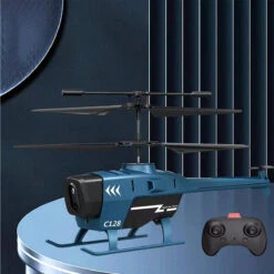 RC Helicopter Sensing Remote Control Aircraft Intelligent Obstacle Dual Control Kids Interactive Toys