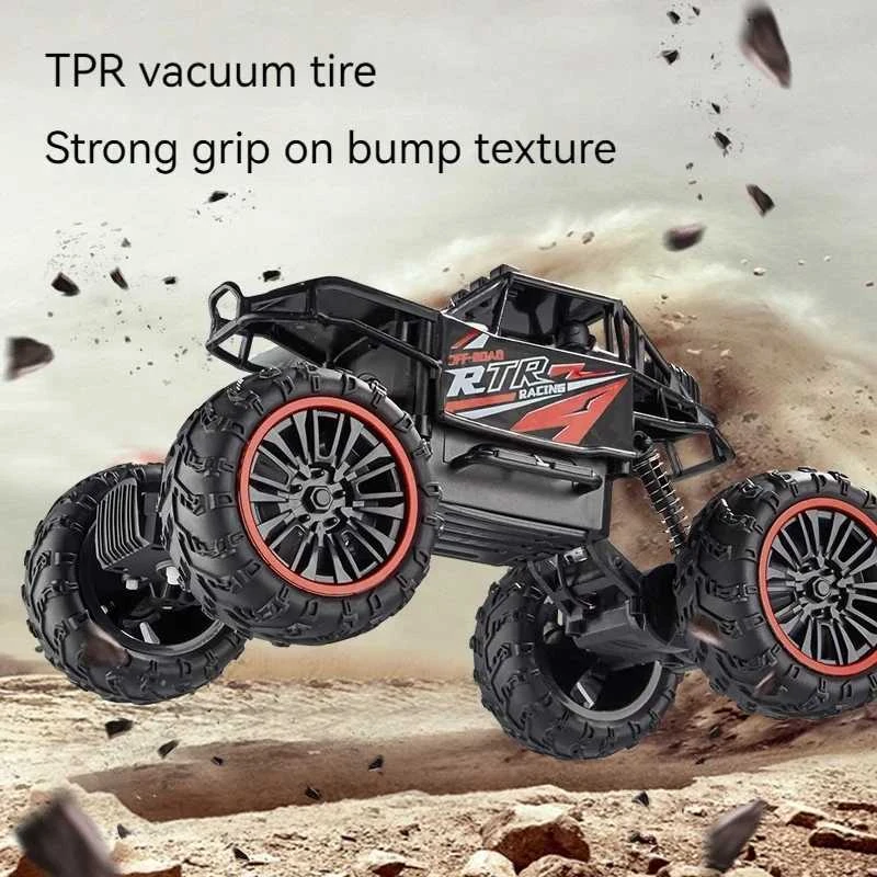 2.4G Remote Control Car 6 Wheels Racing Climbing Off-road Truck With Removable Helicopter 5 2.4G Remote Control Car 6 Wheels Racing Climbing Off-road Truck With Removable Helicopter - Image 5