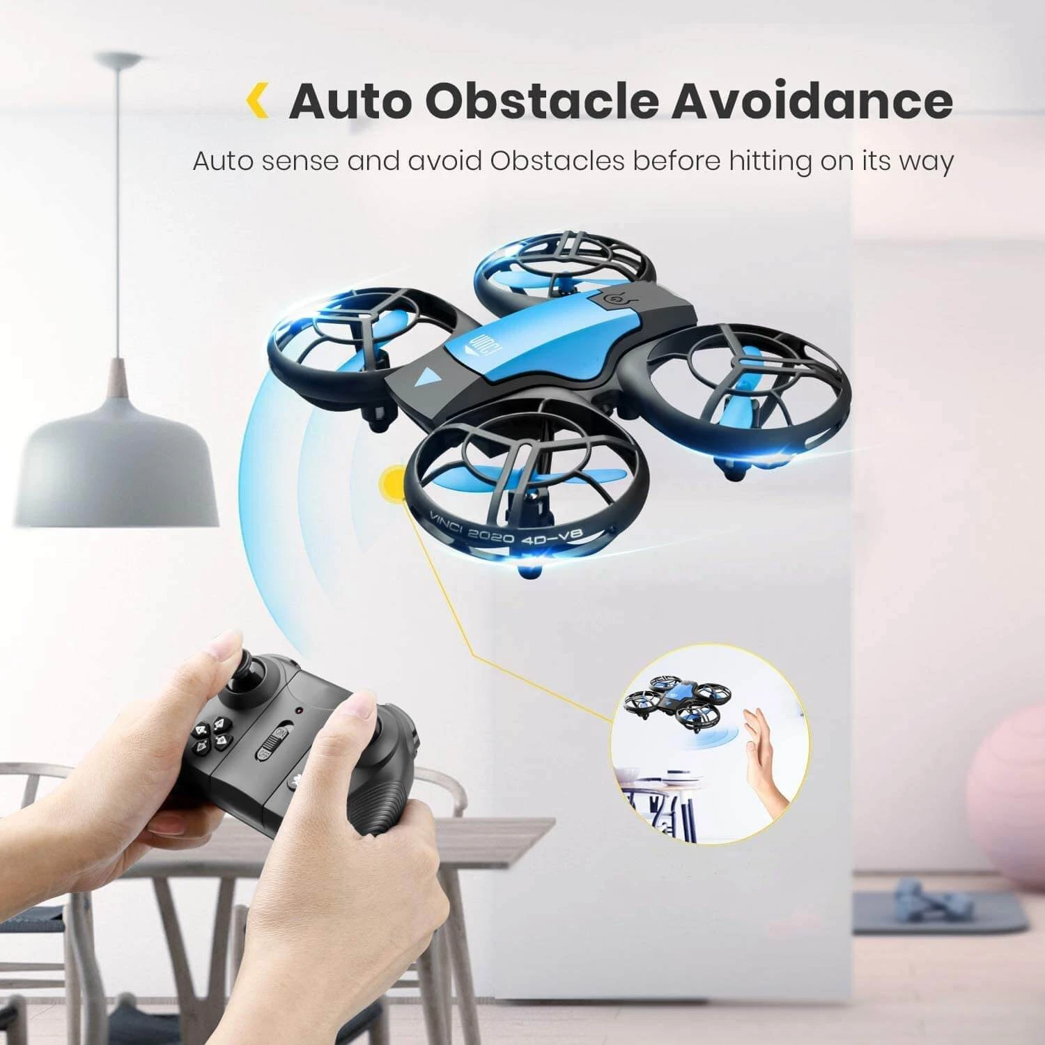 Drone With Camera For Beginners Gesture And Mobie Control Outside Flying Toys RC Quadcopter 5 Drone With Camera For Beginners Gesture And Mobie Control Outside Flying Toys RC Quadcopter - Image 5