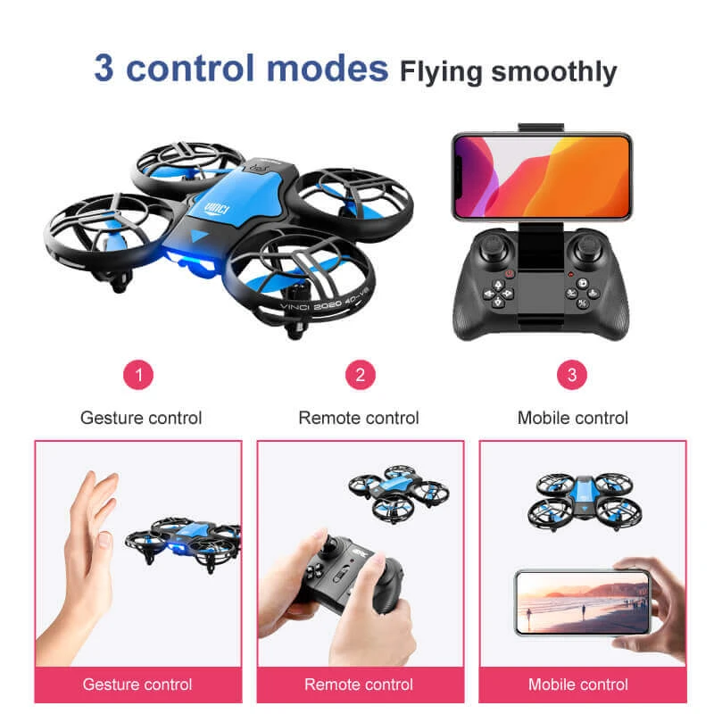 Drone With Camera For Beginners Gesture And Mobie Control Outside Flying Toys RC Quadcopter 3 Drone With Camera For Beginners Gesture And Mobie Control Outside Flying Toys RC Quadcopter - Image 3