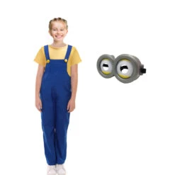 Girls Costumes Outfit Yellow T-Shirt And Blue Overalls -Sun Baby Sales Store minion cosplay costume 1 997e9375 399b 472e 81b5 d7a0a3dc60b8