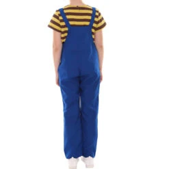Girls Costumes Outfit Yellow T-Shirt And Blue Overalls -Sun Baby Sales Store minion cosplay costume 3 1