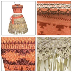 Princess Cosplay Costume Halloween Polynesian Dress Adventure Polynesian Outfit 16 Princess Cosplay Costume Halloween Polynesian Dress Adventure Polynesian Outfit -Sun Baby Sales Store moanadress 6