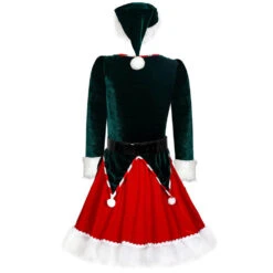 Mommy And Me Christmas Costume Kids And Mom Christmas Dress Hat And Socks Matching Set For Christmas Party -Sun Baby Sales Store mommy and me christmas dress 5