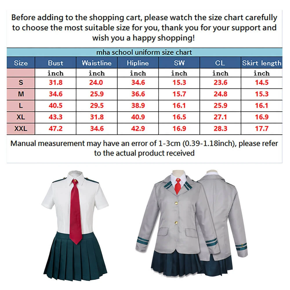 Adult Ochaco Uraraka Cosplay Costume Uravity Cosplay Outfit Hero High School Dress Suit 8 Adult Ochaco Uraraka Cosplay Costume Uravity Cosplay Outfit Hero High School Dress Suit - Image 8