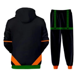Anime MHA Katsuki Bakugo Costume Bakugo Cosplay Hoodie Pants And T-shirt -Sun Baby Sales Store my hero academia katsuki bakugo costume 7