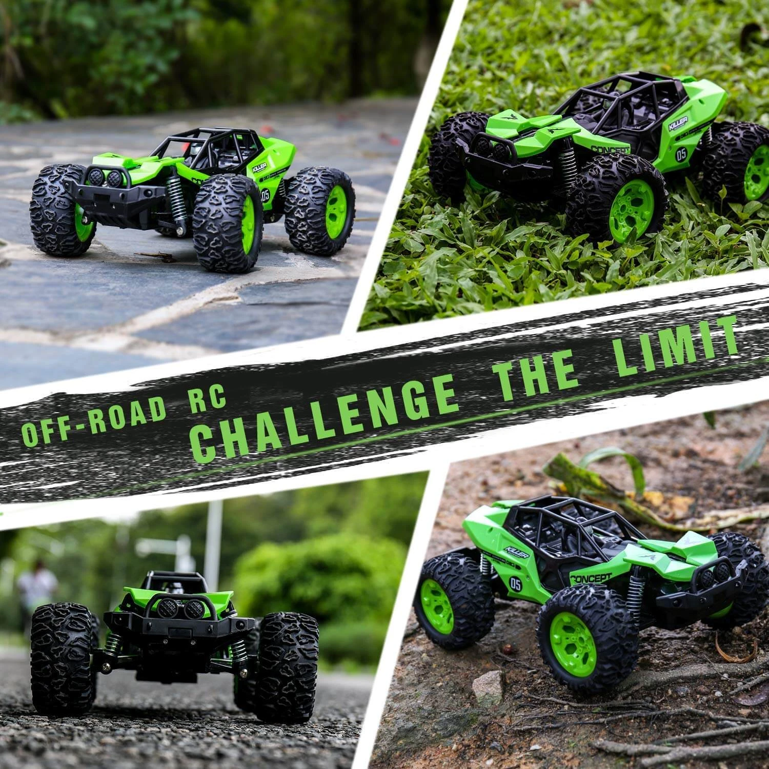 Off Road RC Car 1:12 Large Size Remote Control Truck High Speed Monster Vehicle 2 Off Road RC Car 1:12 Large Size Remote Control Truck High Speed Monster Vehicle - Image 2