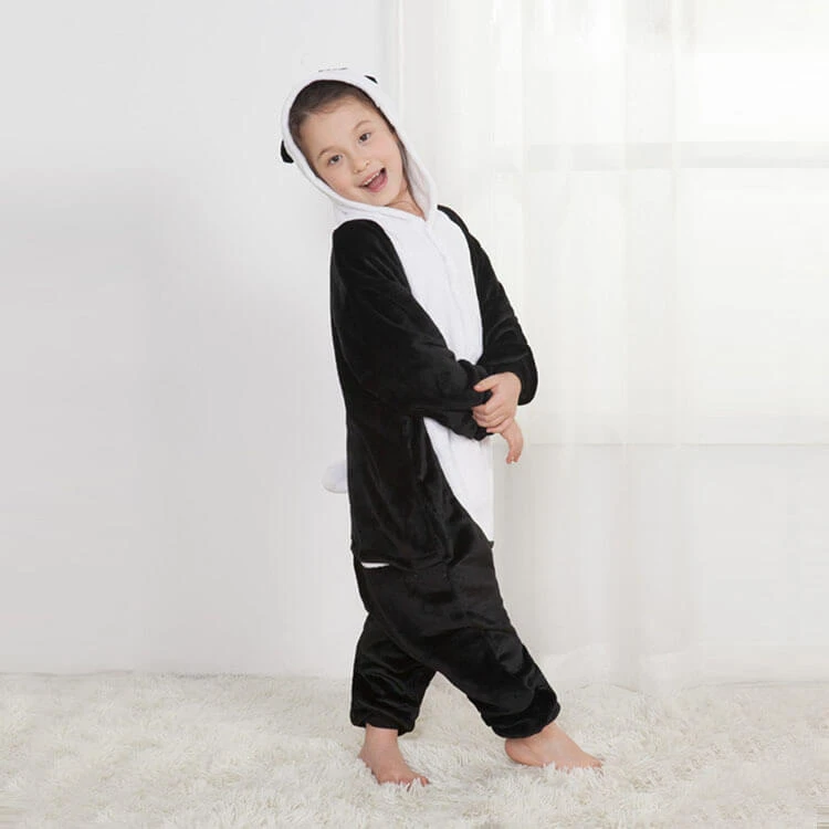 Kids And Adult Family Matching One Piece Panda Costumes Cosy Homewear Cartoon Pajamas 6 Kids And Adult Family Matching One Piece Panda Costumes Cosy Homewear Cartoon Pajamas - Image 6