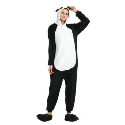Kids And Adult Family Matching One Piece Panda Costumes Cosy Homewear Cartoon Pajamas 11 Kids And Adult Family Matching One Piece Panda Costumes Cosy Homewear Cartoon Pajamas -Sun Baby Sales Store pandacostumefamilymatching 3