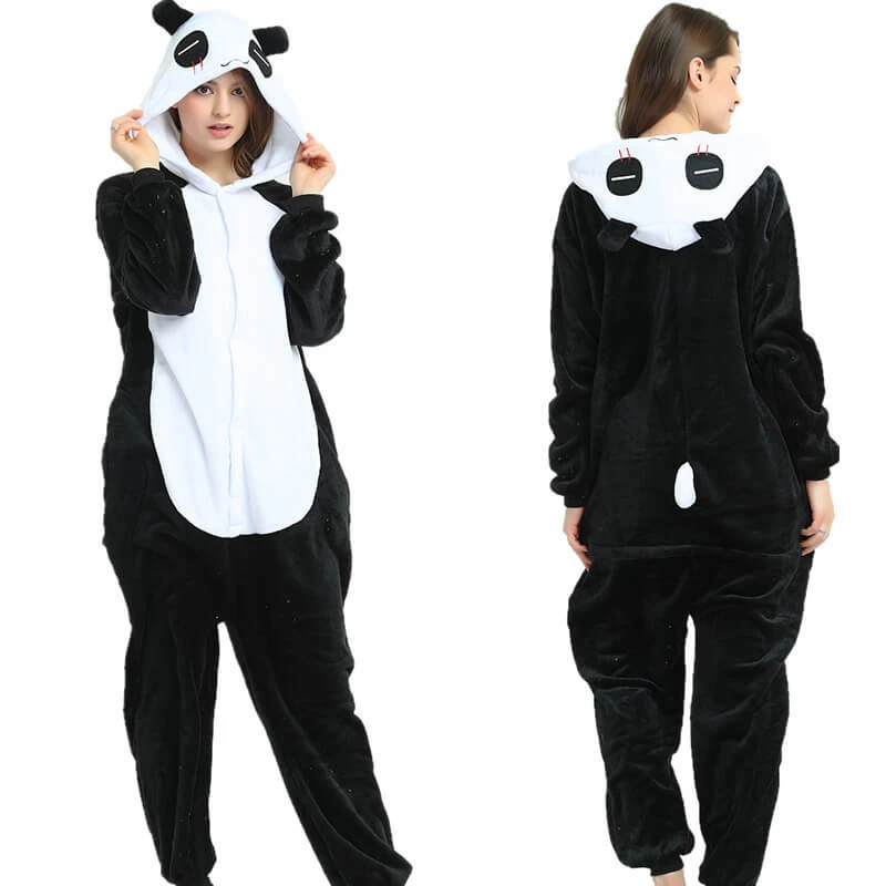 Kids And Adult Family Matching One Piece Panda Costumes Cosy Homewear Cartoon Pajamas 1 Kids And Adult Family Matching One Piece Panda Costumes Cosy Homewear Cartoon Pajamas