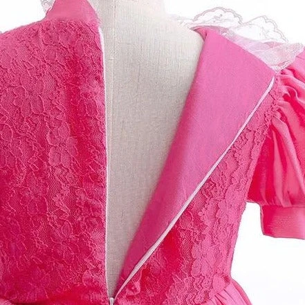 Princess Peaches Costume Light Up Dress Girls Princess Dress Birthday Dress 5 Princess Peaches Costume Light Up Dress Girls Princess Dress Birthday Dress - Image 5