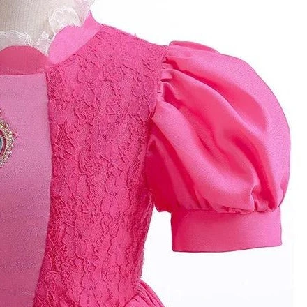 Princess Peaches Costume Light Up Dress Girls Princess Dress Birthday Dress 4 Princess Peaches Costume Light Up Dress Girls Princess Dress Birthday Dress - Image 4