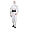 Adult White Dino Ranger Costume MMPR Tommy Oliver Ninja Cosplay Uniform