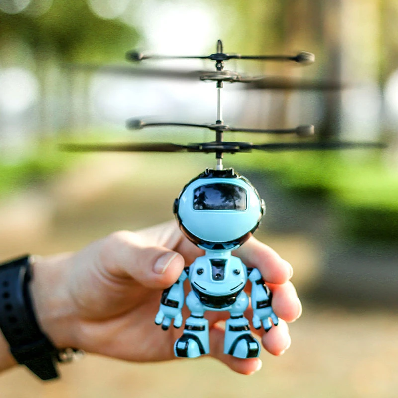 Hand Sensing Fly Robot Kids Suspension Aircraft Toys With USB 6 Hand Sensing Fly Robot Kids Suspension Aircraft Toys With USB - Image 6