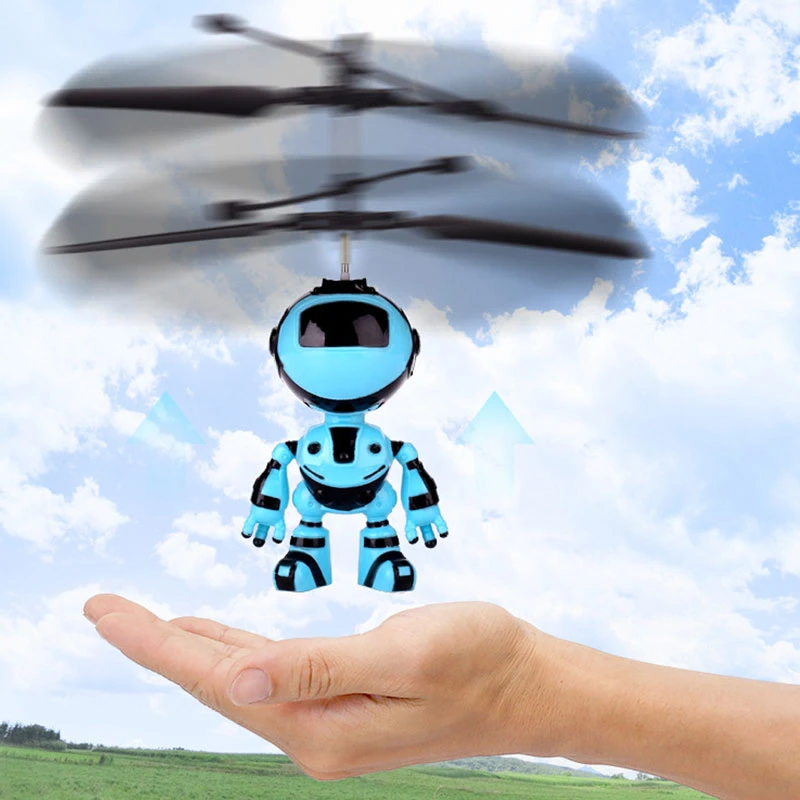 Hand Sensing Fly Robot Kids Suspension Aircraft Toys With USB 3 Hand Sensing Fly Robot Kids Suspension Aircraft Toys With USB - Image 3