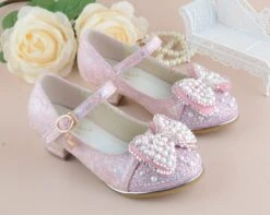 Girls Heeled Leather Shoes Party Dance Princess Shoes 13 Girls Heeled Leather Shoes Party Dance Princess Shoes -Sun Baby Sales Store product image 1049166202