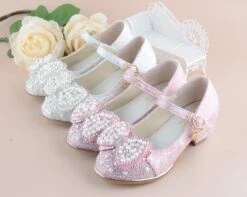 Girls Heeled Leather Shoes Party Dance Princess Shoes 15 Girls Heeled Leather Shoes Party Dance Princess Shoes -Sun Baby Sales Store product image 1049166217