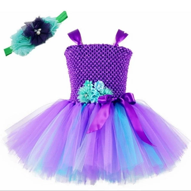Girl Birthday Party Tutu Costume With Headband Halloween Costume Outfit 2 Girl Birthday Party Tutu Costume With Headband Halloween Costume Outfit - Image 2