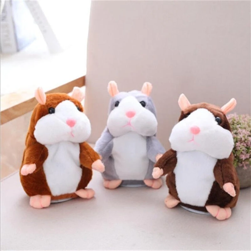Talking Hamster Falante Mouse Pet Plush Toy Cute Talking Sound Record Educational Stuffed Doll 9 Talking Hamster Falante Mouse Pet Plush Toy Cute Talking Sound Record Educational Stuffed Doll - Image 9