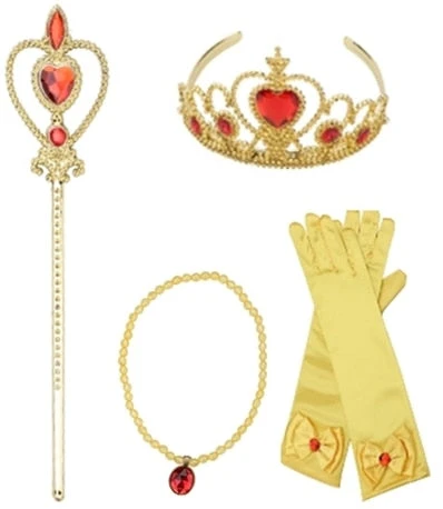 Girls Sleeveless Ball Gown Dress Beast Princess Costume Halloween Cosplay 11 Girls Sleeveless Ball Gown Dress Beast Princess Costume Halloween Cosplay - Image 11