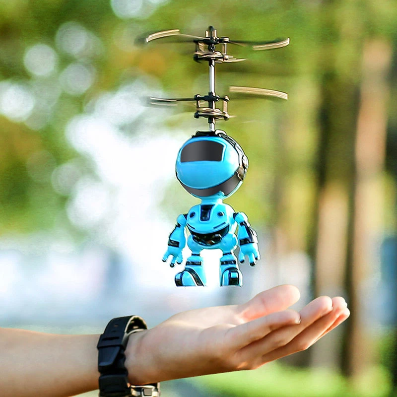 Hand Sensing Fly Robot Kids Suspension Aircraft Toys With USB 2 Hand Sensing Fly Robot Kids Suspension Aircraft Toys With USB - Image 2