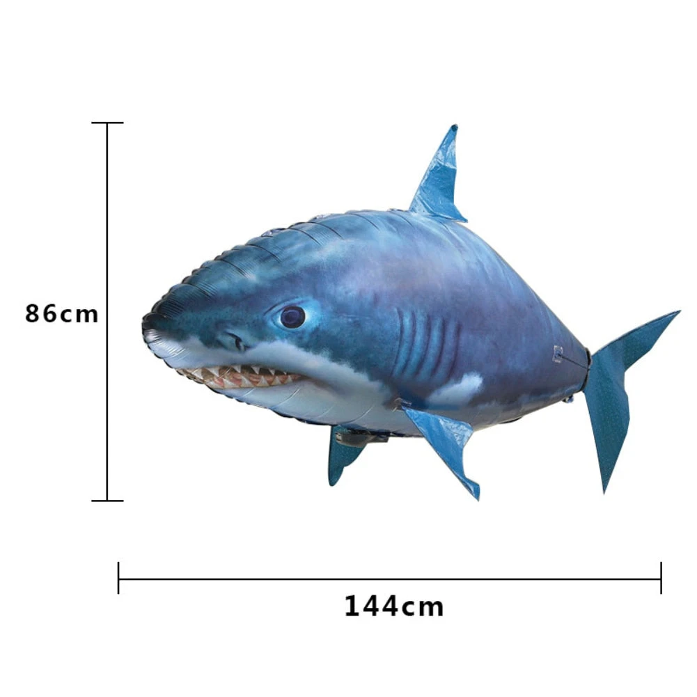 Remote Control Shark Toys RC Air Swimming Fish Toy RC Flying Air Balloons Remote Control Animals Nemo Clown Gifts For Children 8 Remote Control Shark Toys RC Air Swimming Fish Toy RC Flying Air Balloons Remote Control Animals Nemo Clown Gifts For Children - Image 8