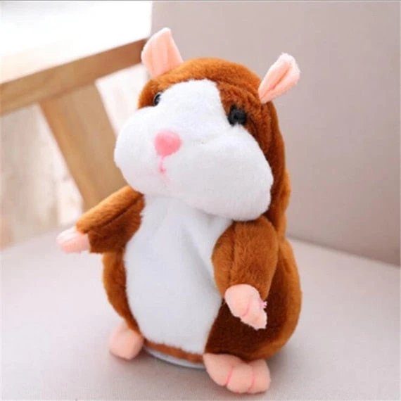 Talking Hamster Falante Mouse Pet Plush Toy Cute Talking Sound Record Educational Stuffed Doll 1 Talking Hamster Falante Mouse Pet Plush Toy Cute Talking Sound Record Educational Stuffed Doll