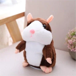 Talking Hamster Falante Mouse Pet Plush Toy Cute Talking Sound Record Educational Stuffed Doll 11 Talking Hamster Falante Mouse Pet Plush Toy Cute Talking Sound Record Educational Stuffed Doll -Sun Baby Sales Store product image 1386526699