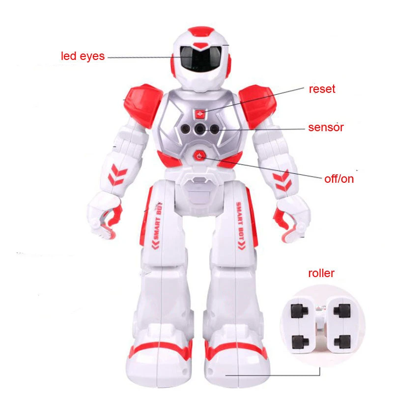 Intelligent Programmable RC Robot Gesture Sensor 2.4G RC Smart Robot Educational Kids Toys 7 Intelligent Programmable RC Robot Gesture Sensor 2.4G RC Smart Robot Educational Kids Toys - Image 7