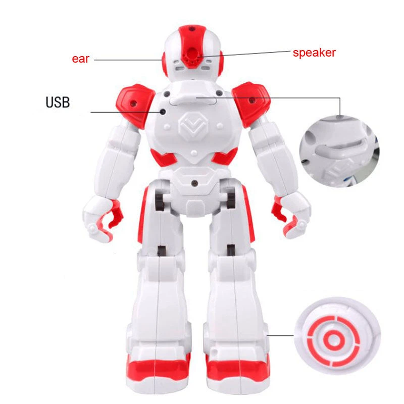 Intelligent Programmable RC Robot Gesture Sensor 2.4G RC Smart Robot Educational Kids Toys 8 Intelligent Programmable RC Robot Gesture Sensor 2.4G RC Smart Robot Educational Kids Toys - Image 8