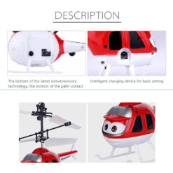 Induction RC Helicopter Flying Toys Cartoon Remote Control Drone Kids Plane Toys -Sun Baby Sales Store product image 1426139037