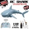 Simulation Shark Remote Toy Spoof Jokes Interesting Prank Toys Remote Control Racing Boat