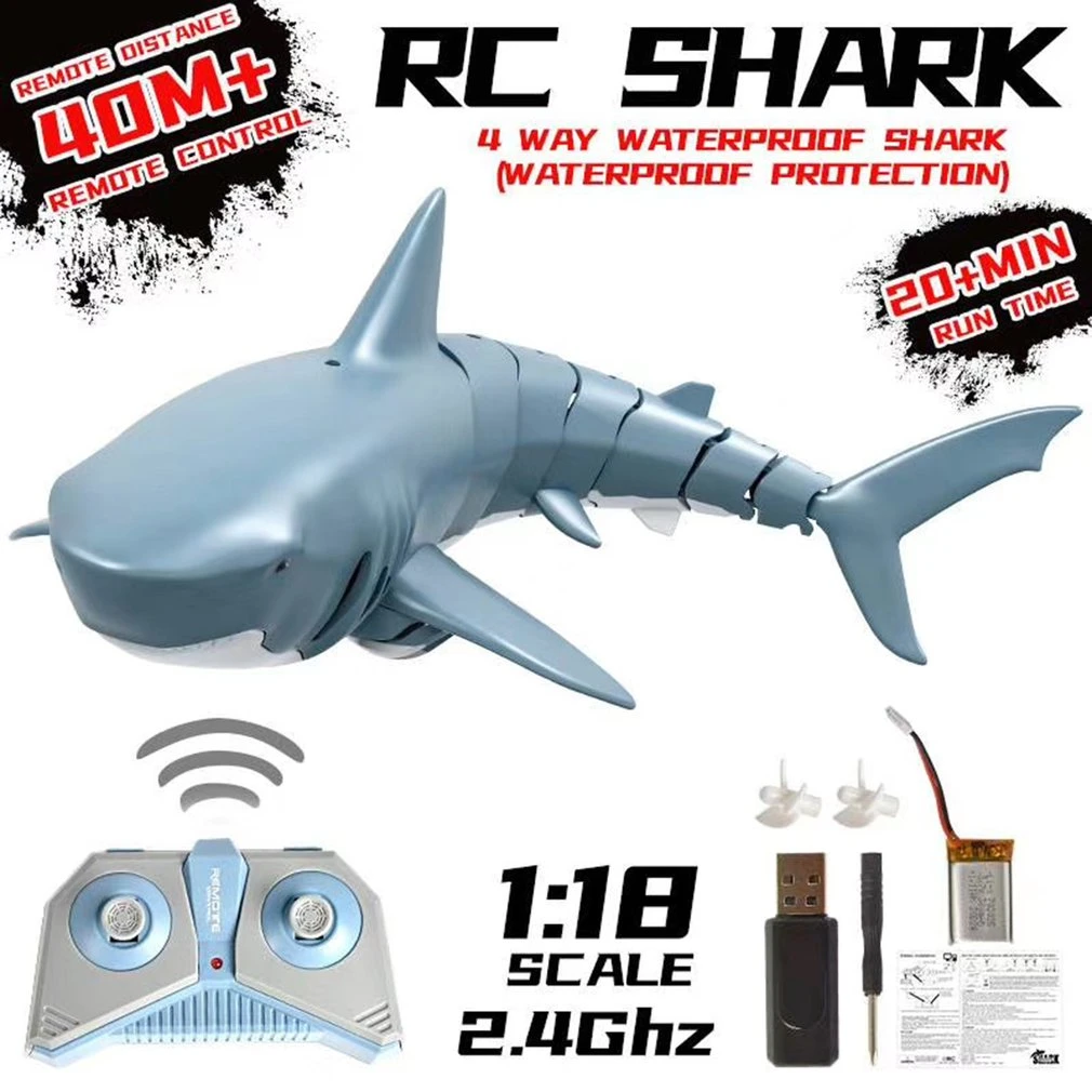 Simulation Shark Remote Toy Spoof Jokes Interesting Prank Toys Remote Control Racing Boat 1 Simulation Shark Remote Toy Spoof Jokes Interesting Prank Toys Remote Control Racing Boat