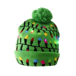 Christmas LED Hat Light Up Knitted Beanie Holiday Hat, Best Christmas Gift For Kids Adults 19 Christmas LED Hat Light Up Knitted Beanie Holiday Hat, Best Christmas Gift For Kids Adults -Sun Baby Sales Store product image 1549250272