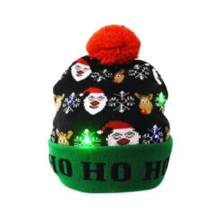 Christmas LED Hat Light Up Knitted Beanie Holiday Hat, Best Christmas Gift For Kids Adults 17 Christmas LED Hat Light Up Knitted Beanie Holiday Hat, Best Christmas Gift For Kids Adults -Sun Baby Sales Store product image 1549250274