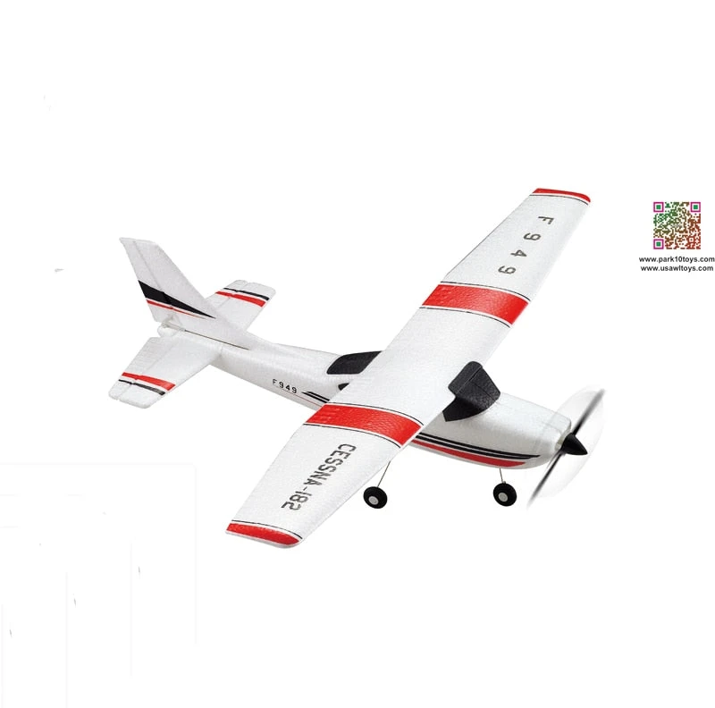 2.4G RC Airplane Fixed Wing Plane Outdoor Toys Drone RTF Upgrade Version Digital Servo Propeller, With Gyroscope 8 2.4G RC Airplane Fixed Wing Plane Outdoor Toys Drone RTF Upgrade Version Digital Servo Propeller, With Gyroscope - Image 8