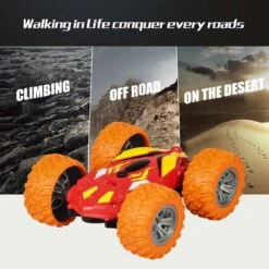 3D RC Stunt Car High Speed Tumbling Crawler Vehicle 360 Degree Flips Double Sided Rotating Tumbling RC Car Radio Control Toy Car -Sun Baby Sales Store product image 1674552051