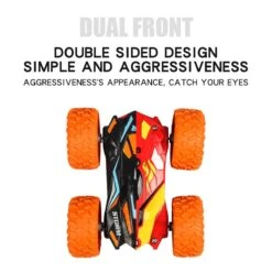 3D RC Stunt Car High Speed Tumbling Crawler Vehicle 360 Degree Flips Double Sided Rotating Tumbling RC Car Radio Control Toy Car -Sun Baby Sales Store product image 1674552062